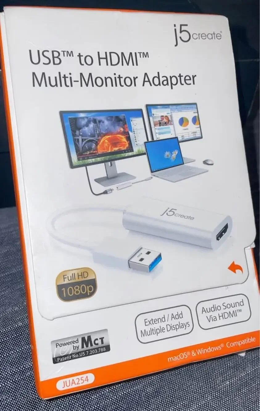 NEW! j5create - USB to HDMI Multi-Monitor Adapter